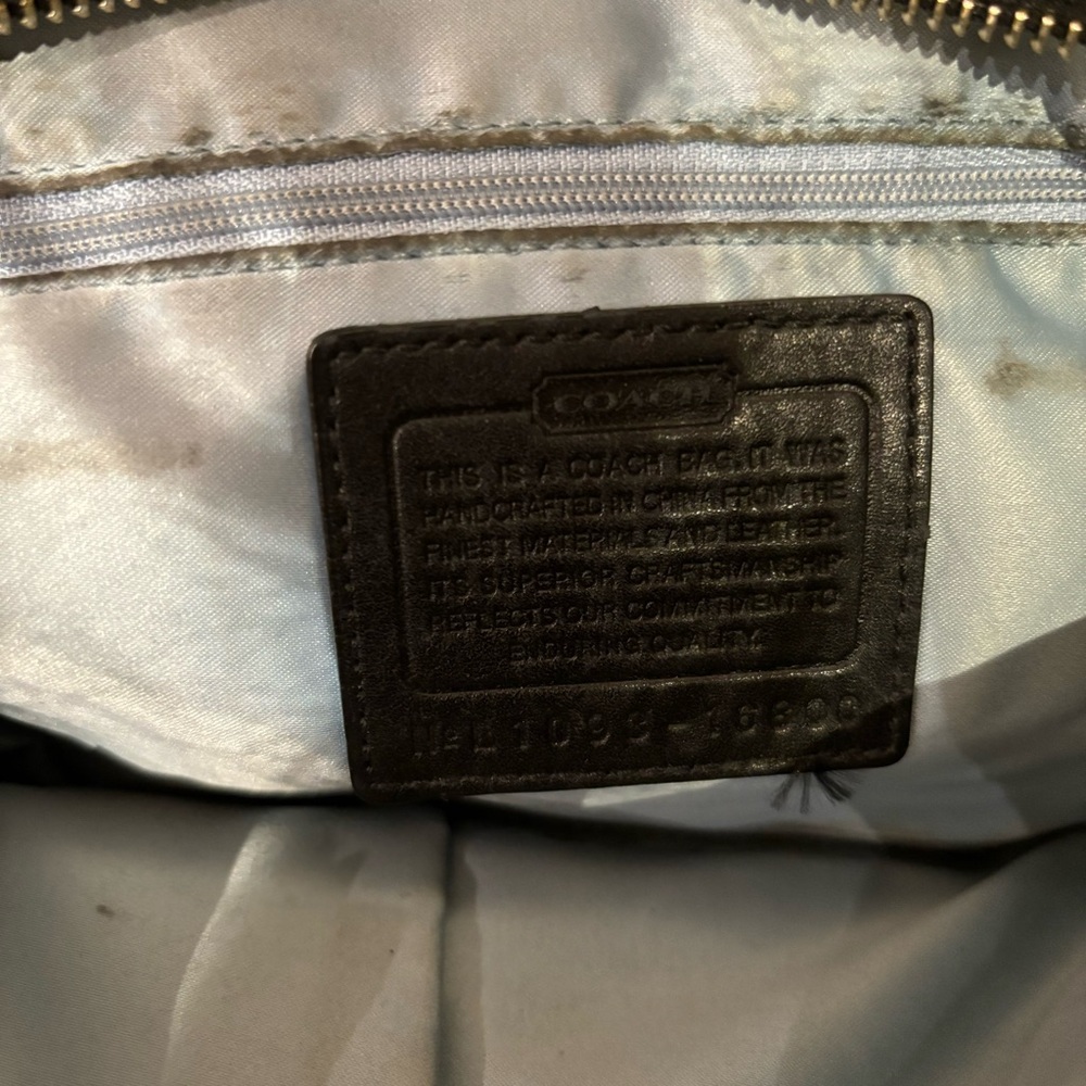 COACH Y2K with Silver Hardware Bag!!!!!! - Picture 6 of 6